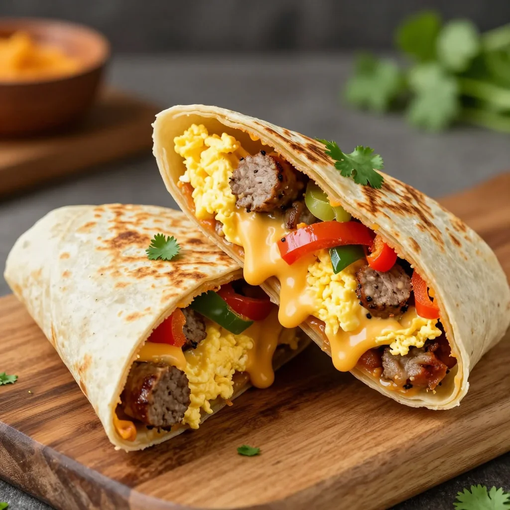 Freezer-Friendly Breakfast Burritos For A New Year's Day Meal