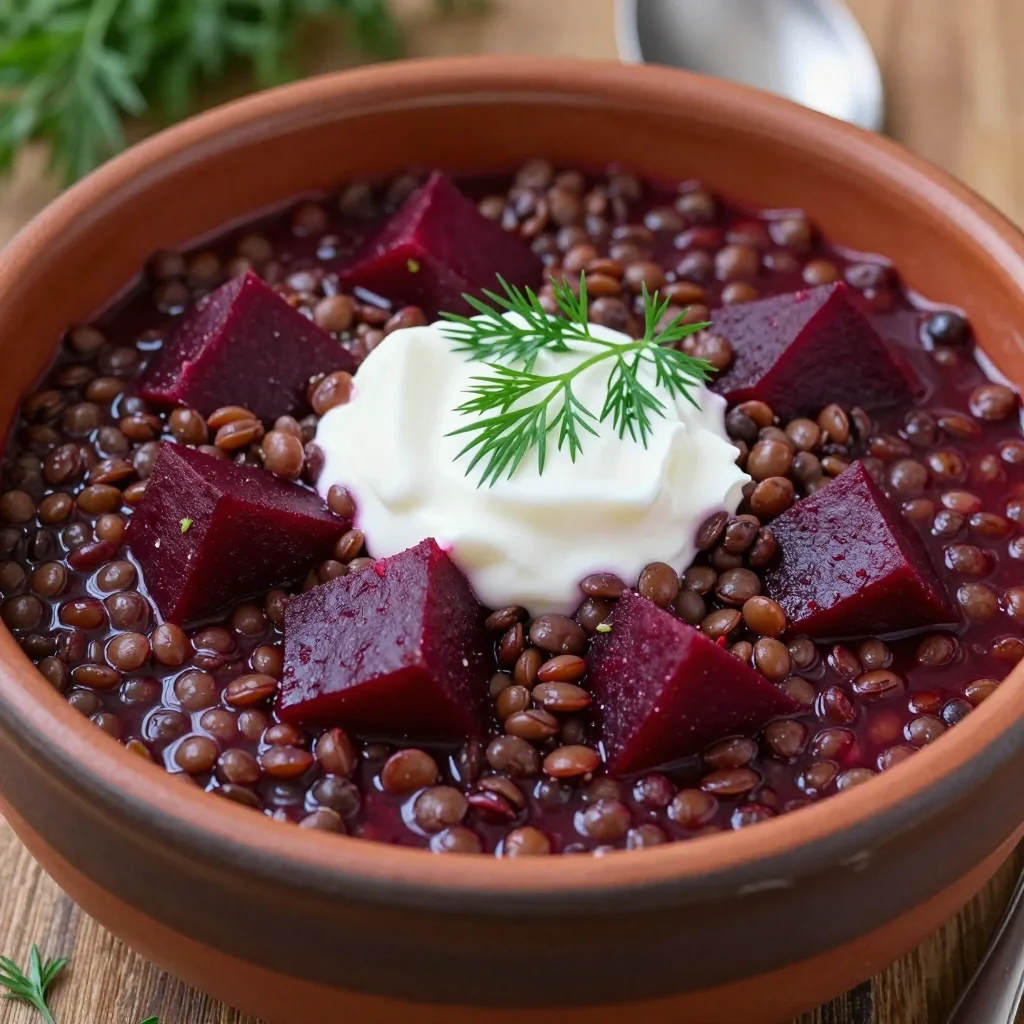 highprotein lentil and beet stew perfect for january meal prep