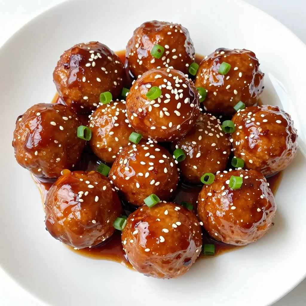 Honey Garlic Glazed Meatballs for Special Occasion