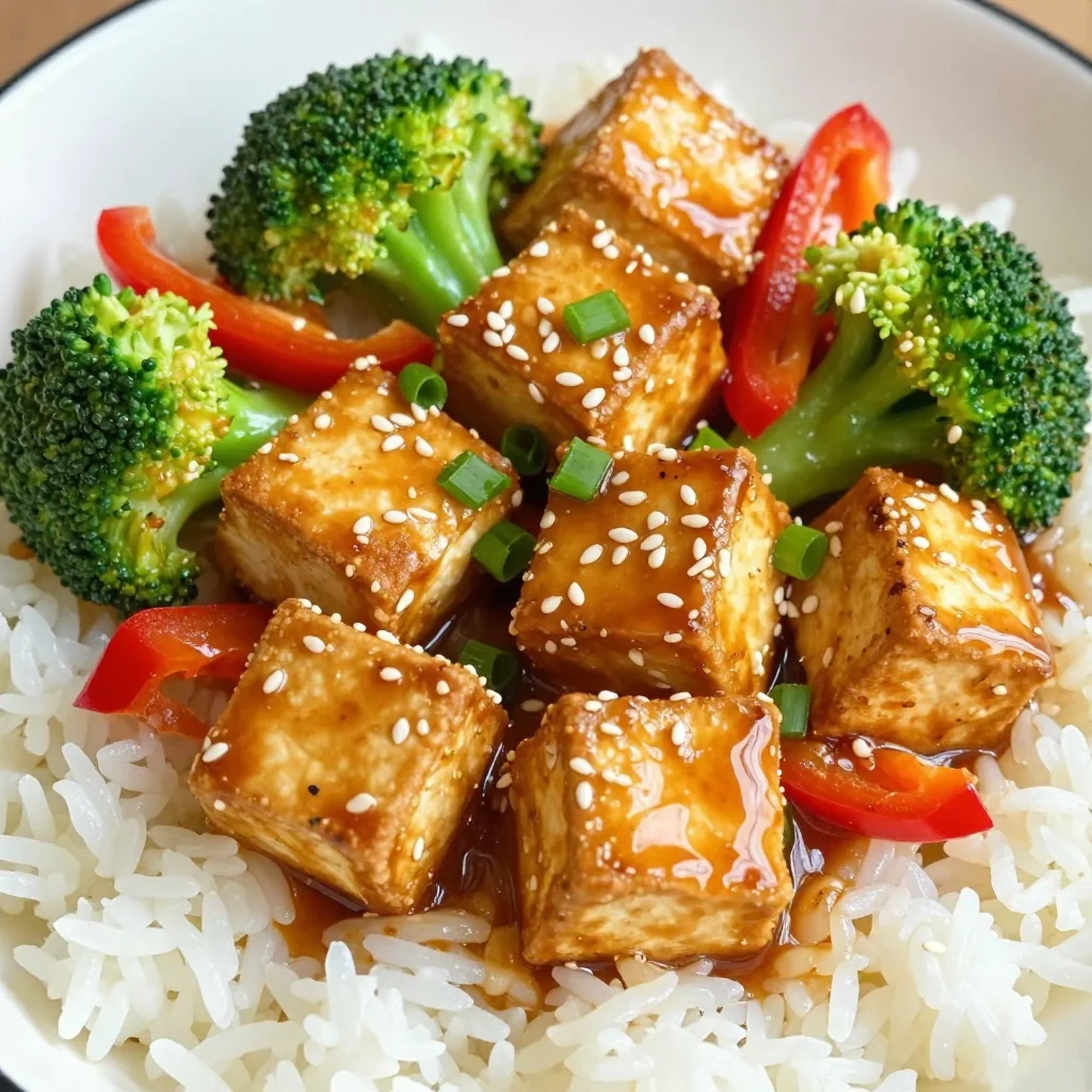 Honey Garlic Tofu Stir-Fry for Easy Vegan Dinners