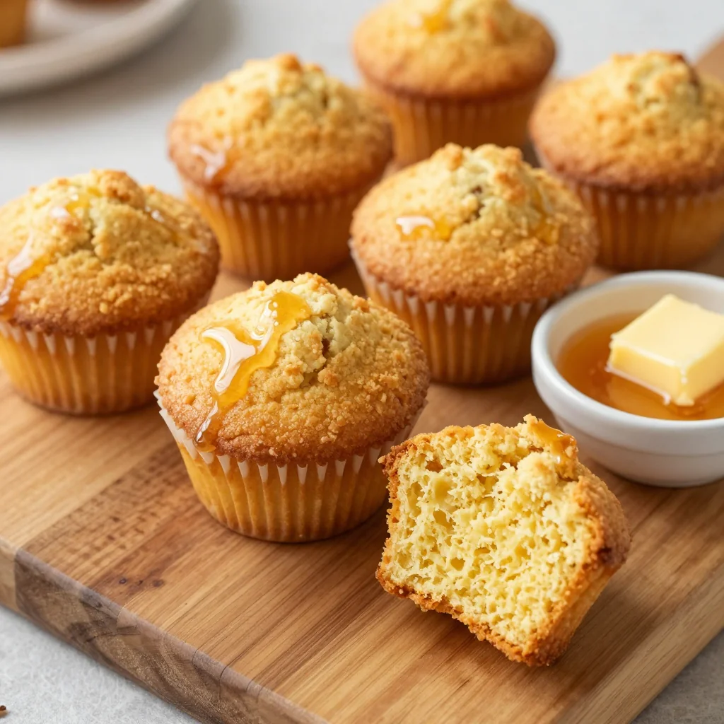 Kid Friendly Cornbread Muffins for January Dinners