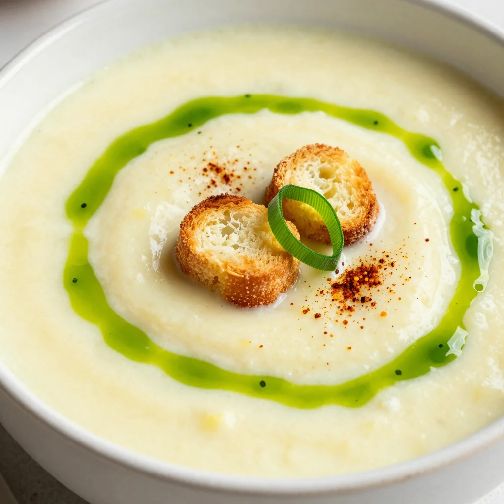 Kid-Friendly Creamy Potato and Leek Soup for Family
