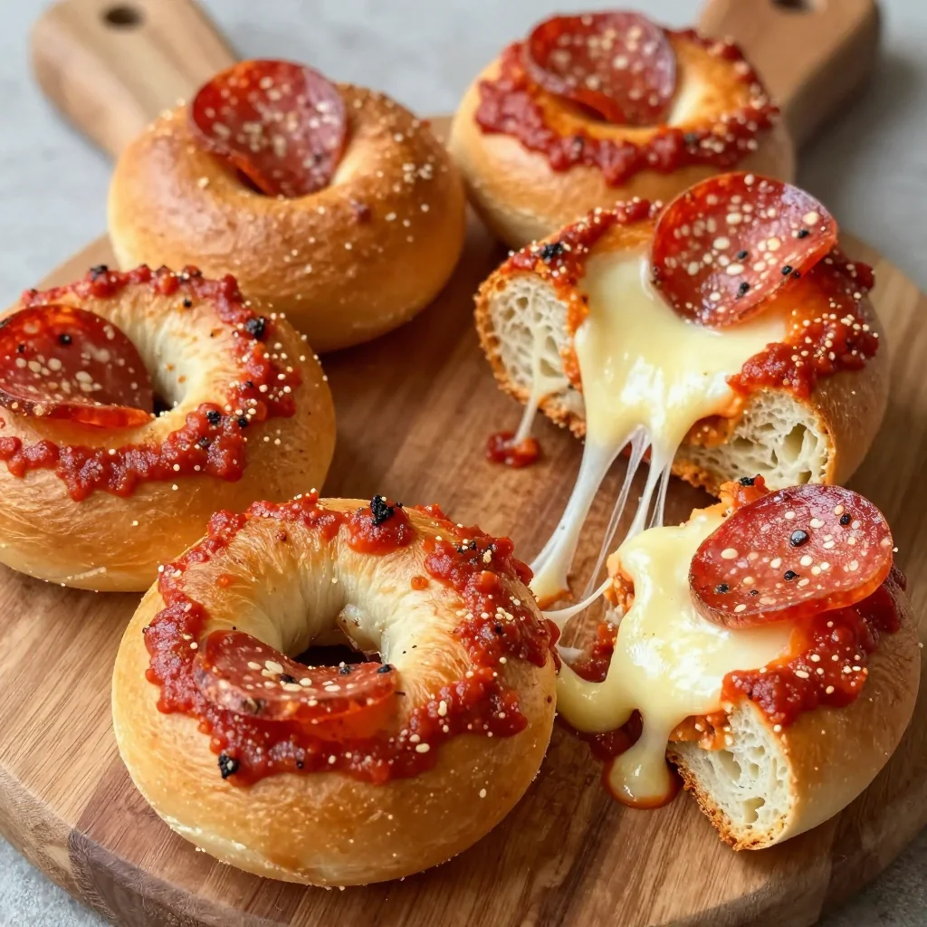 Kid-Popular Pizza Bagels Using Pantry Ingredients
