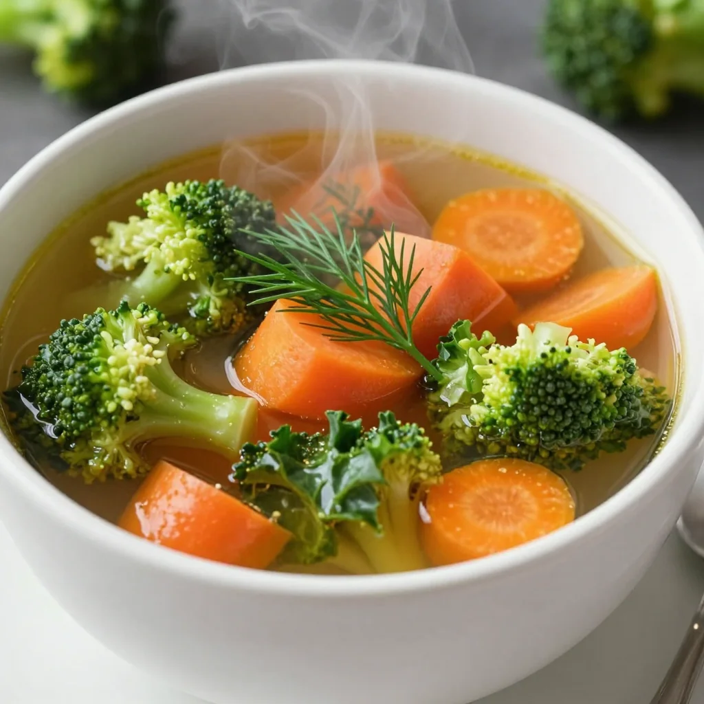 Low-Calorie Vegetable Soup for New Year’s Detox