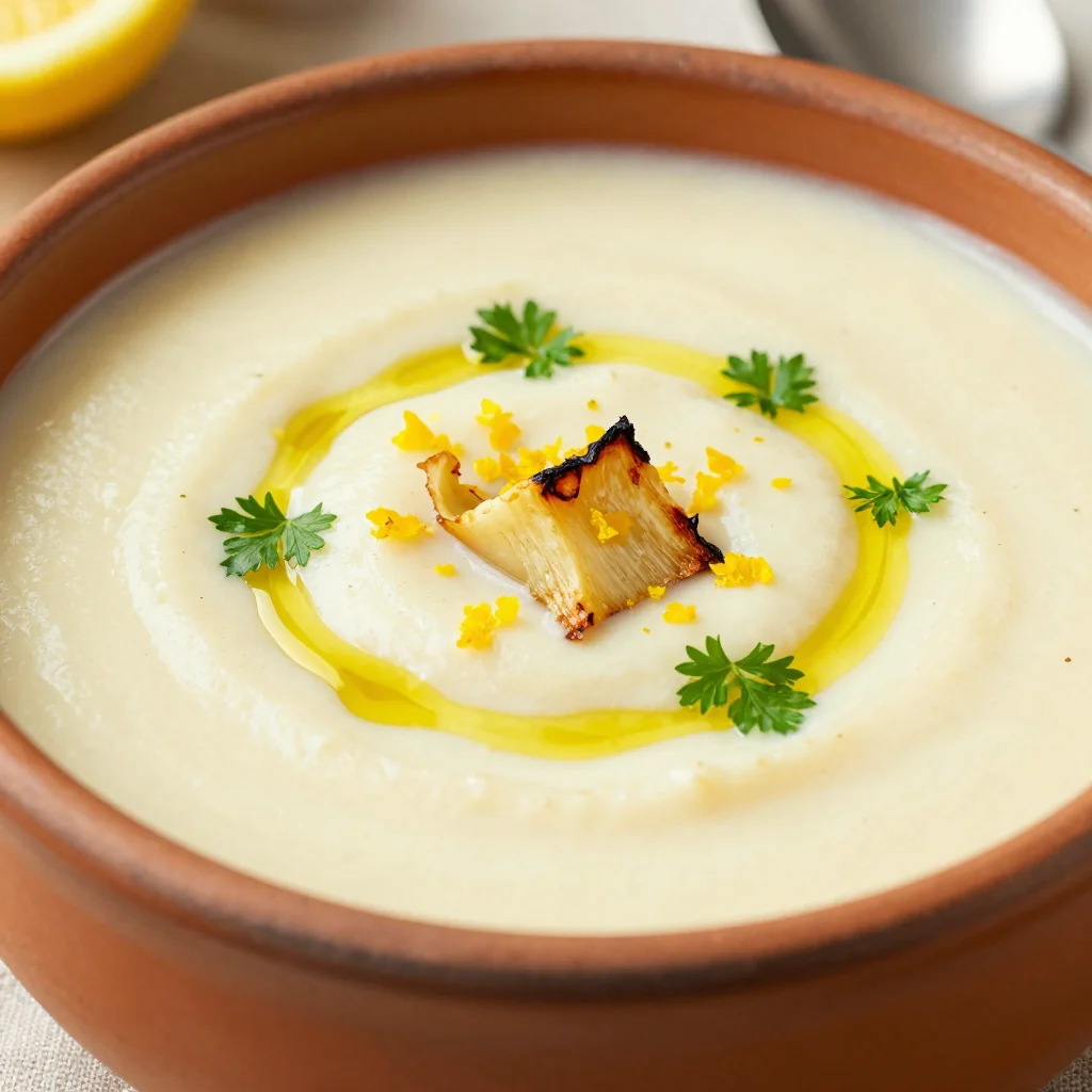 lowcalorie lemonparsnip soup for family clean eating meals