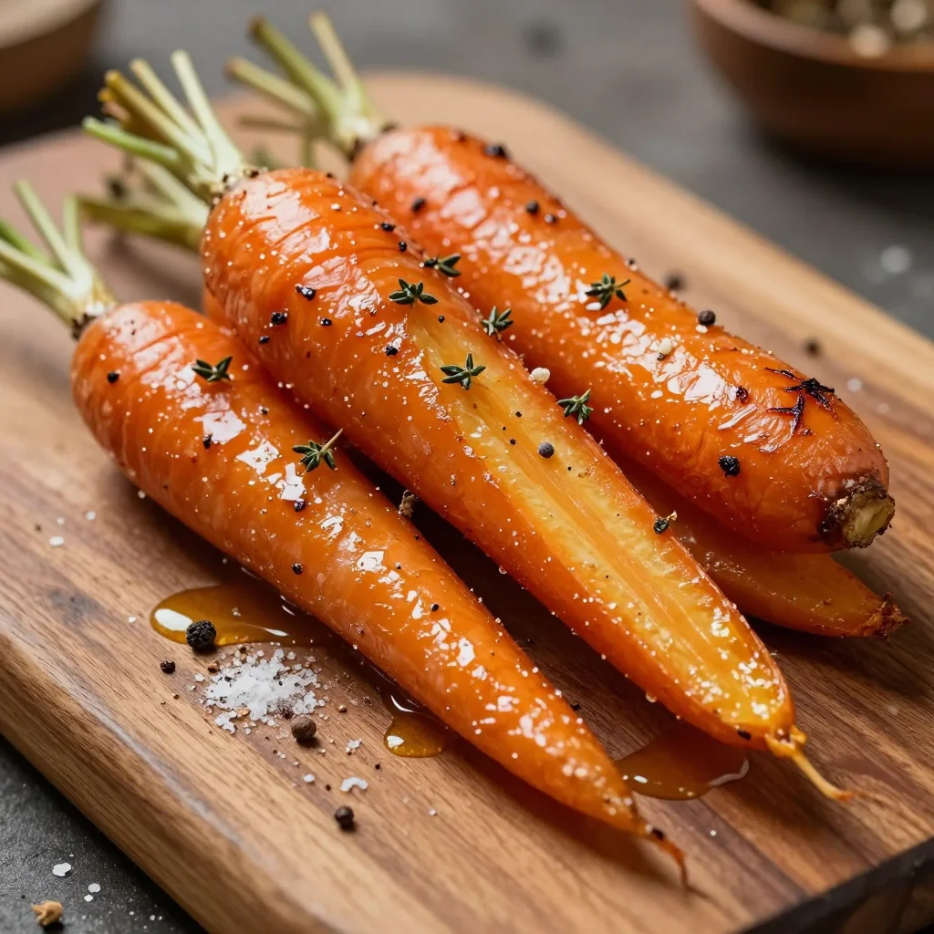 mapleglazed roasted carrots and sweet potatoes for winter sides