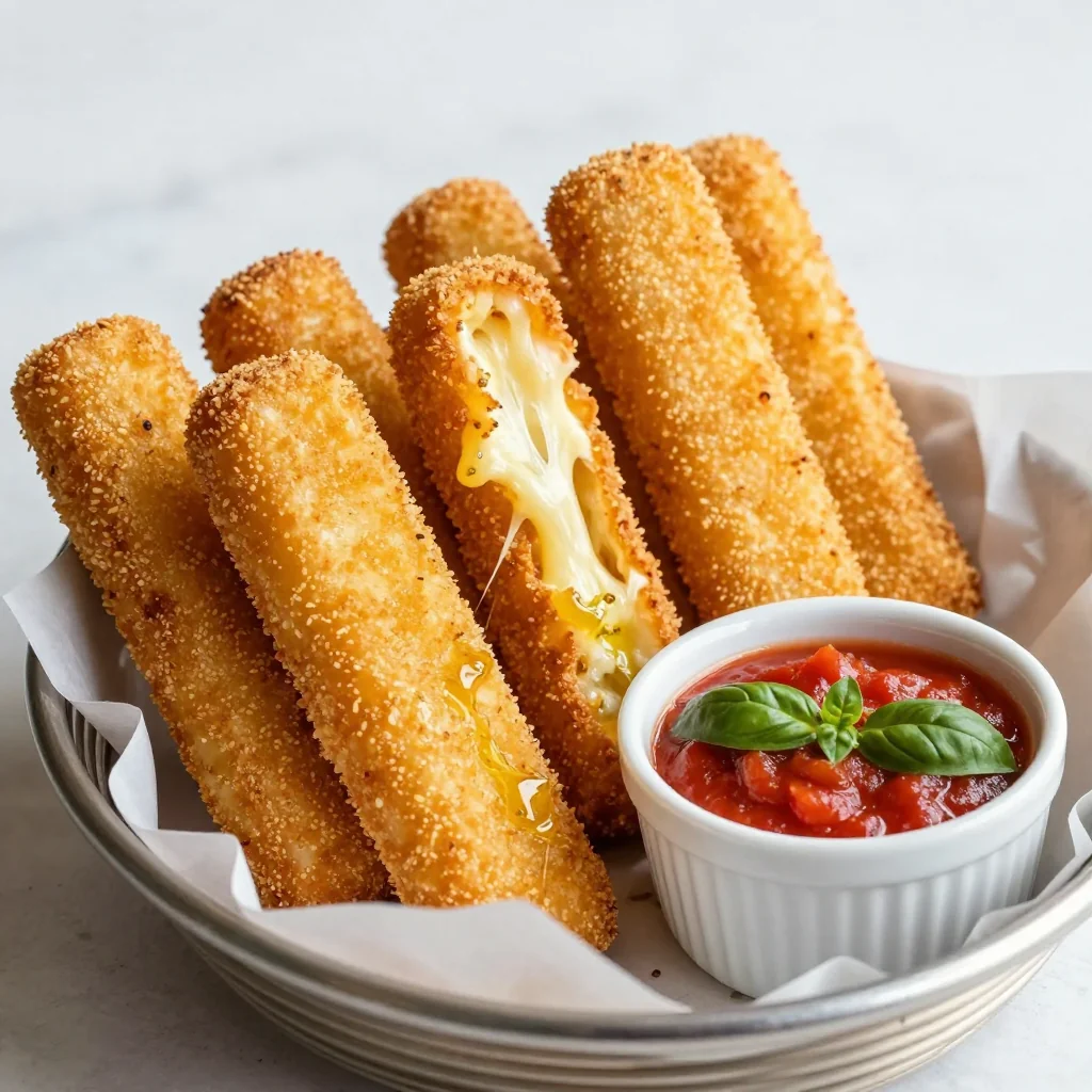 NFL Playoff Mozzarella Sticks Air Fryer Healthy
