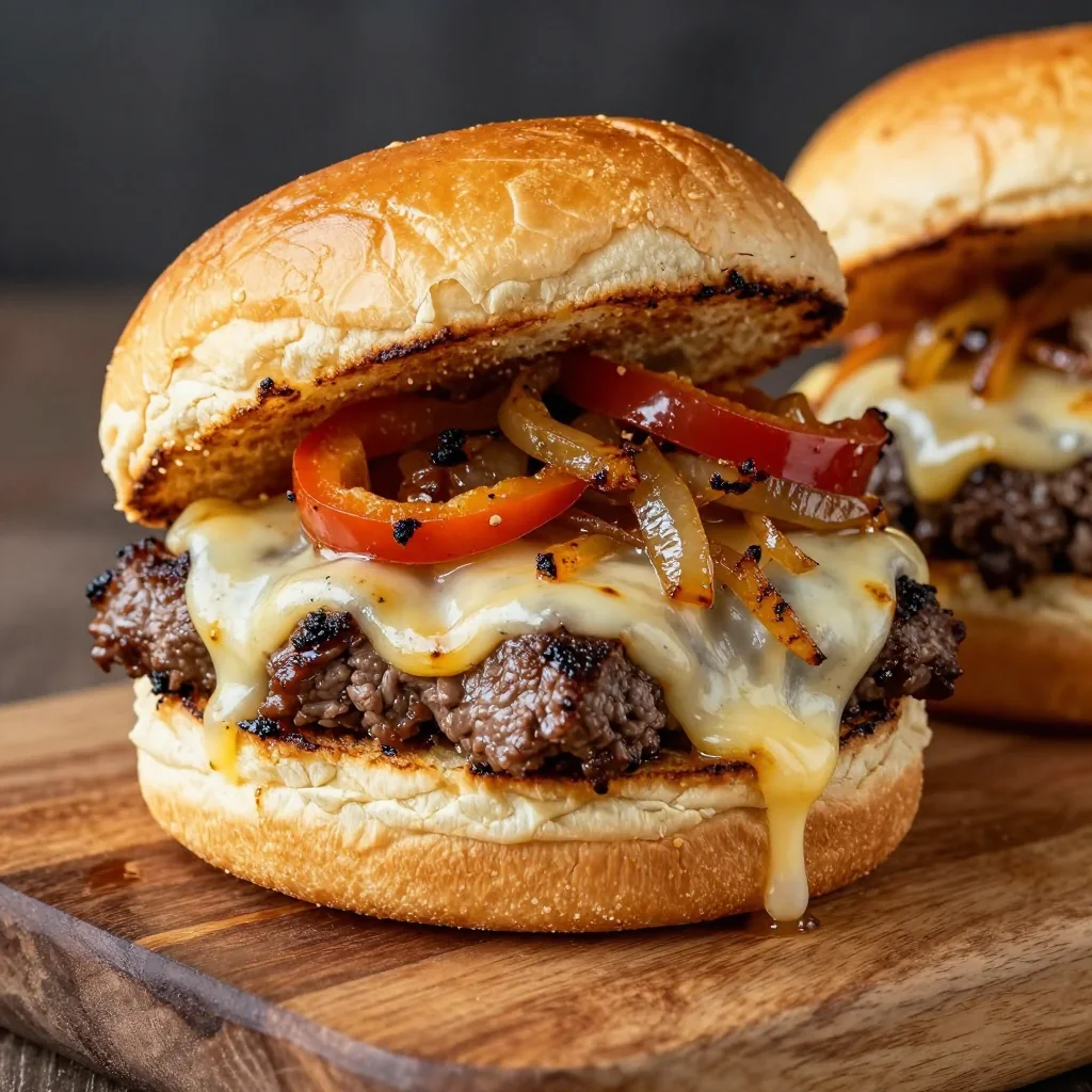 Nfl Playoffs Philly Cheesesteak Sliders for Game Day Thrills