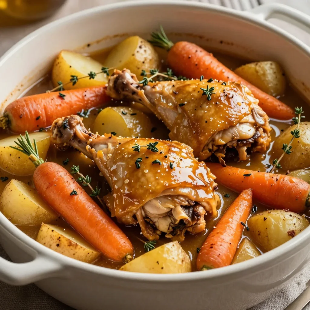 one pot chicken and winter vegetable casserole for easy weeknight dinners