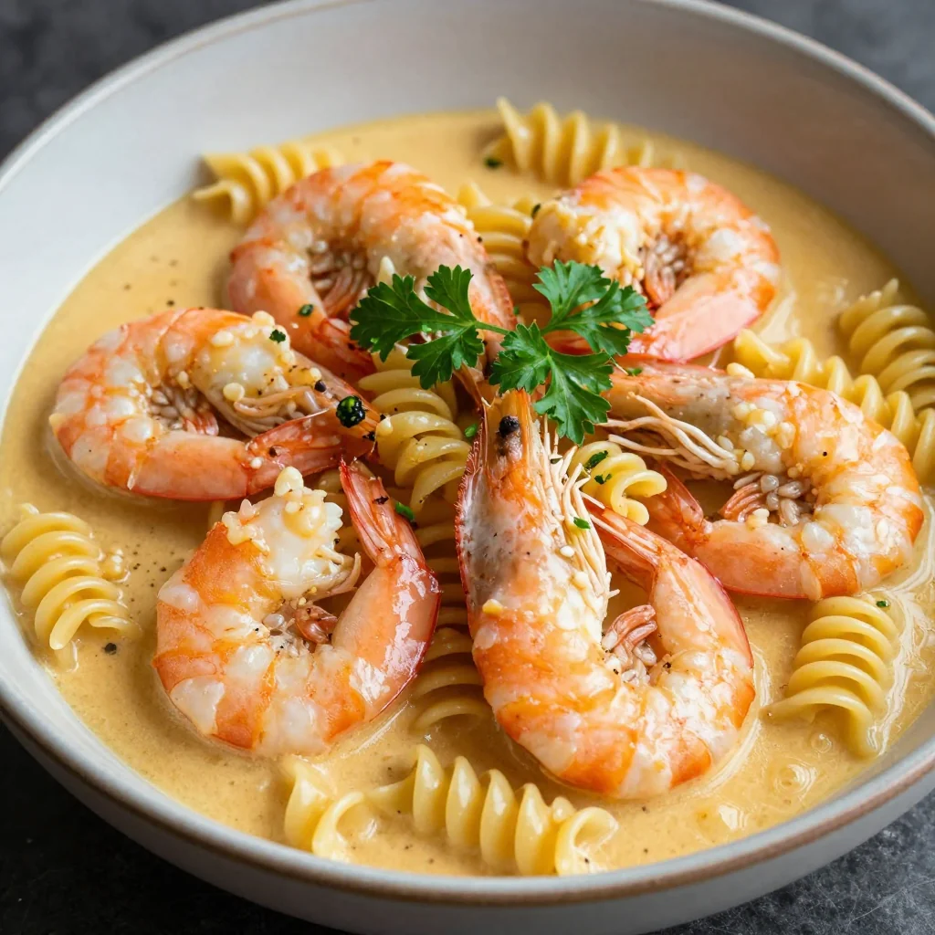 One Pot Creamy Garlic Butter Shrimp for Snowy Evenings