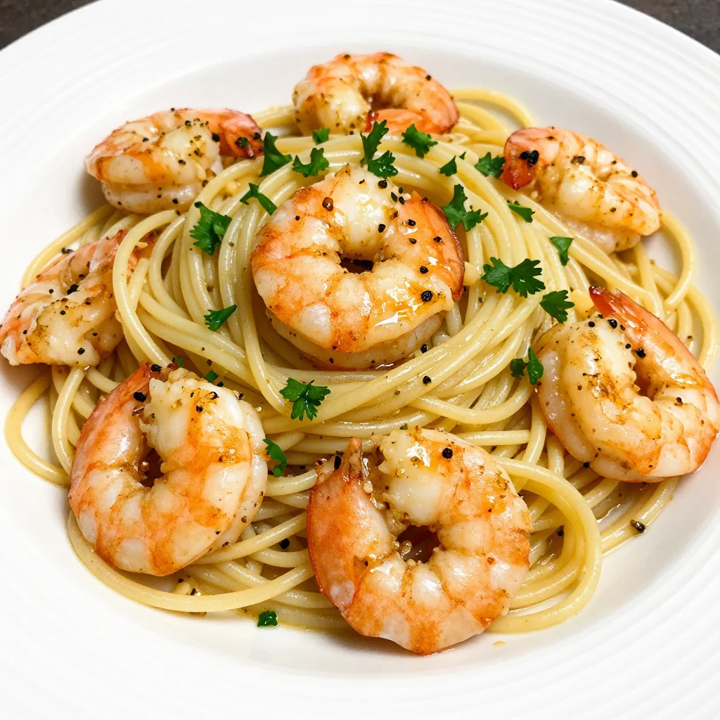 Quick 15 Minute Garlic Butter Shrimp Pasta For Busy Nights