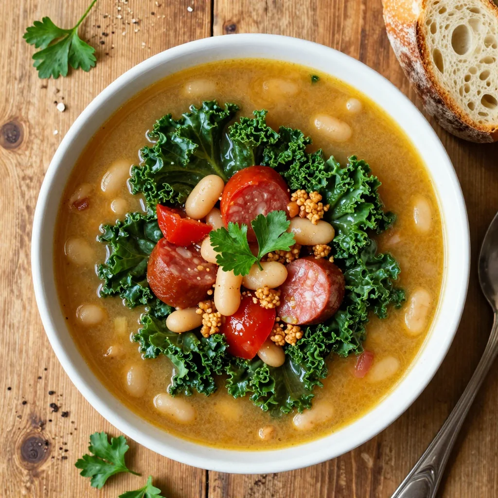 Quick Sausage and Kale Soup for Weeknight Prep