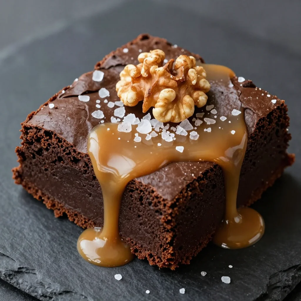 Rich Caramel Brownies for Indulgent Winter Desserts