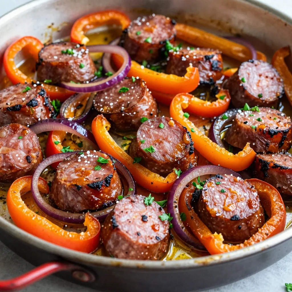 Sheet Pan Sausage and Veggies for Lazy Sunday Dinners
