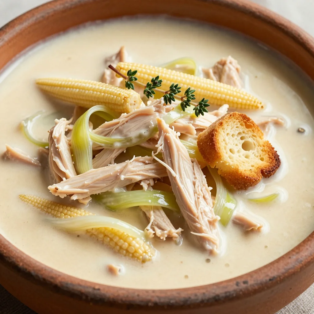 Slow Cooker Creamy Chicken and Leek for Cozy January Evenings