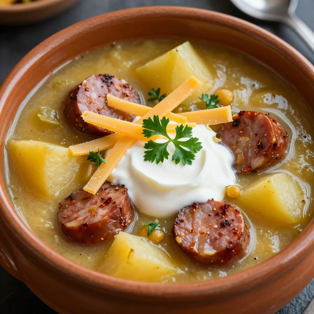 Spicy Sausage and Potato Soup for Cold Days