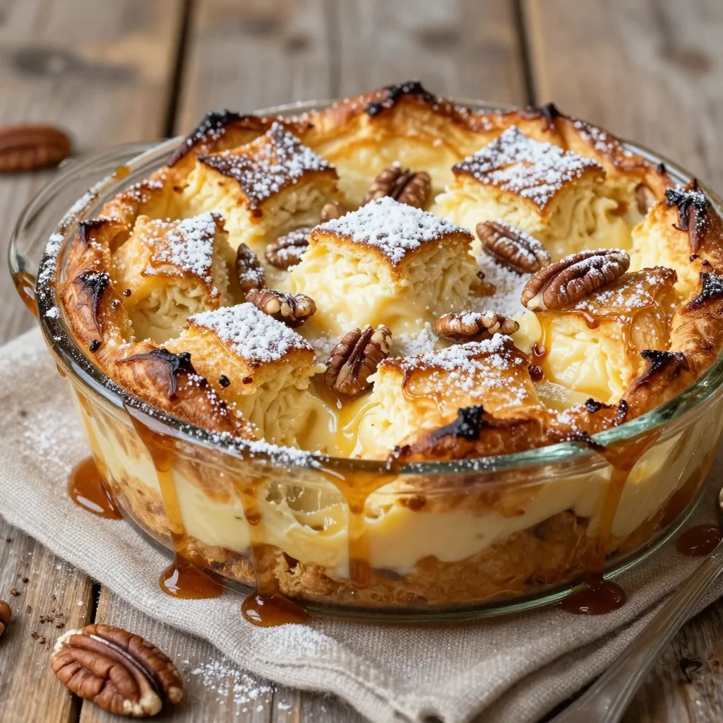 traditional eggnog french toast bake for festive holiday mornings