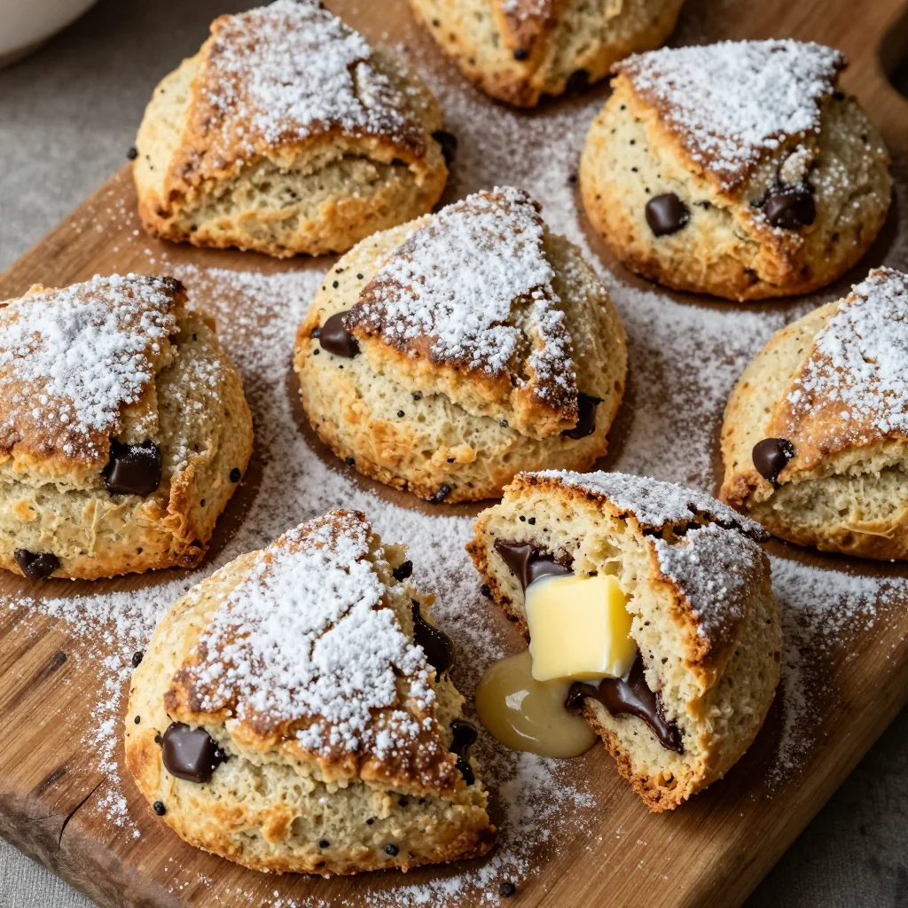 Warm Chocolate Chip Scones for an Indulgent Winter Brunch