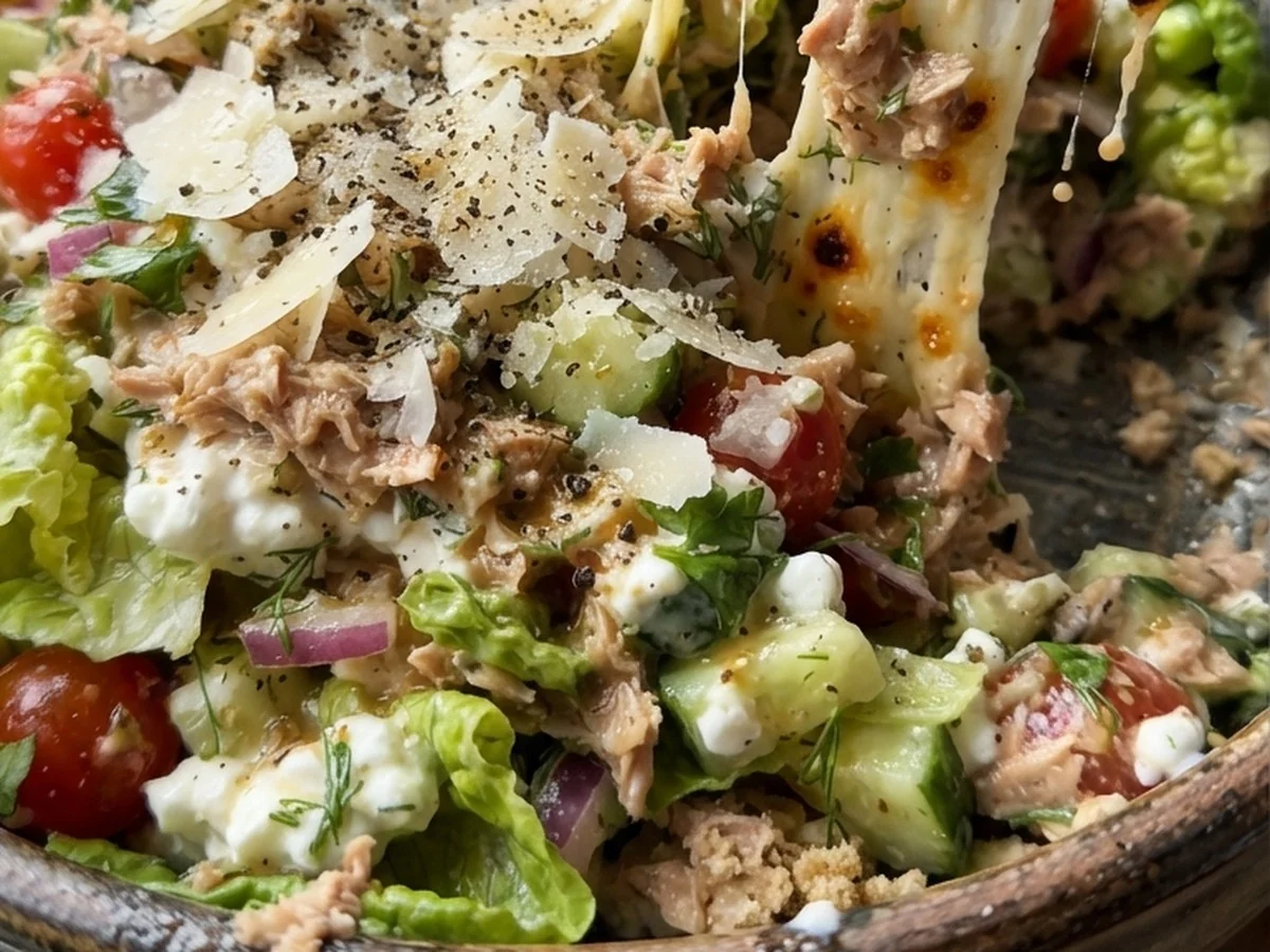 Protein-Packed Cottage Cheese Tuna Salad