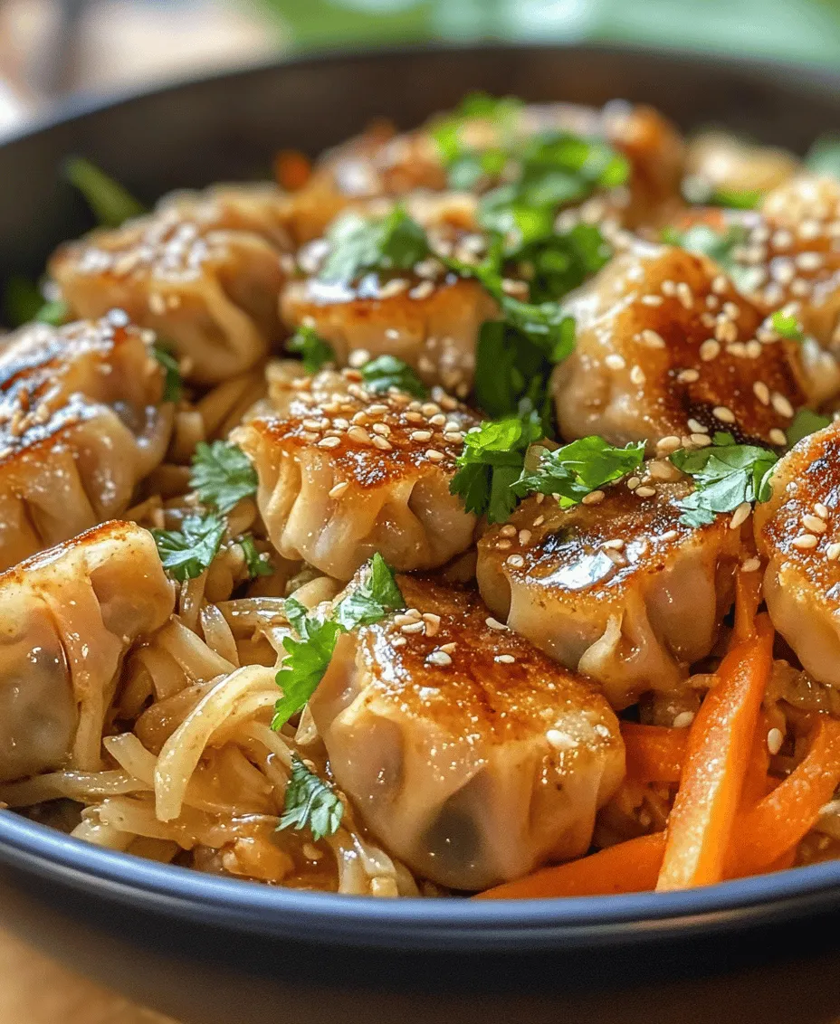 In the world of culinary creativity, few dishes can match the delightful combination of Sizzling Potsticker Noodle Bowls. This dish presents a mouthwatering fusion of tender potstickers and flavorful noodles, making it an exceptional meal option for those looking to indulge in something unique yet comforting. The marriage of these elements not only satisfies hunger but also celebrates the rich textures and flavors traditionally found in Asian cuisine.