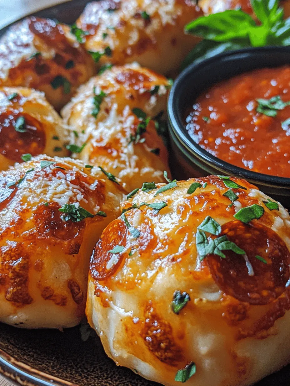 If you’re looking for a crowd-pleasing snack that combines the delightful flavors of pizza into a fun, bite-sized treat, look no further than cheesy pepperoni pizza bombs. These delectable bites are an irresistible combination of gooey cheese, zesty pepperoni, and soft, pillowy pizza dough, making them the ultimate choice for parties, game days, or even a cozy family movie night. The beauty of pizza bombs lies not only in their scrumptious taste but also in their simplicity; they can be whipped up quickly using readily available ingredients, ensuring you can satisfy cravings without spending hours in the kitchen.