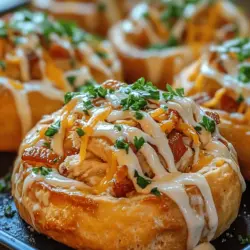 Creating the perfect Chicken Bacon Ranch Pull Apart Rolls starts with understanding each ingredient's role in the recipe. Let's explore the key components that come together to create this mouthwatering dish.