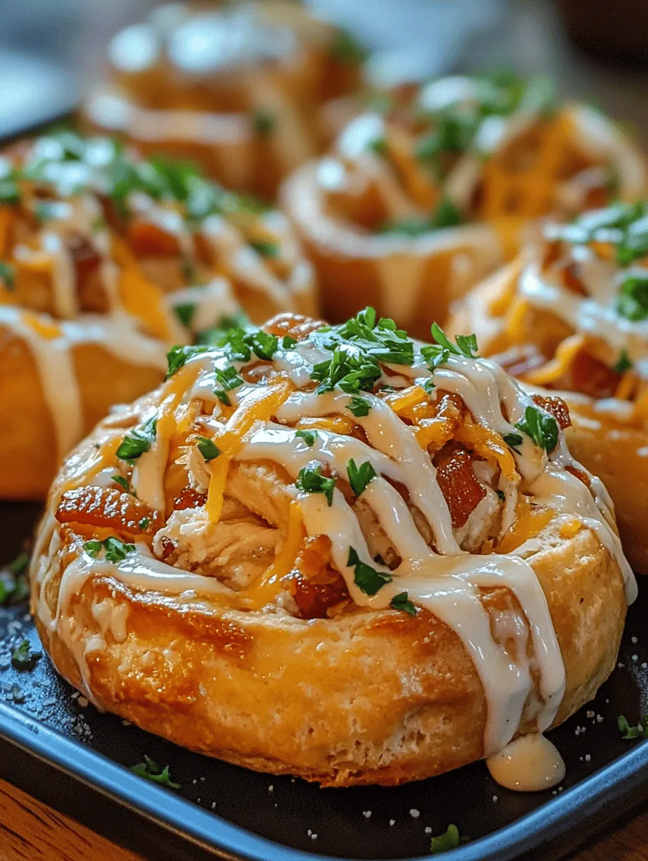 Creating the perfect Chicken Bacon Ranch Pull Apart Rolls starts with understanding each ingredient's role in the recipe. Let's explore the key components that come together to create this mouthwatering dish.