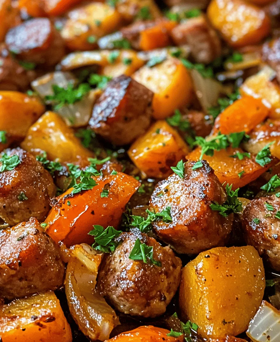 Are you looking for a dish that is not only delicious but also nutritious and versatile enough to suit any occasion? Look no further than the Sizzling Sweet Potato Sausage Delight. This vibrant and hearty recipe combines the natural sweetness of roasted sweet potatoes with the savory goodness of sausage, resulting in a delightful meal that can be enjoyed at family dinners, gatherings with friends, or even as a part of your weekly meal prep.