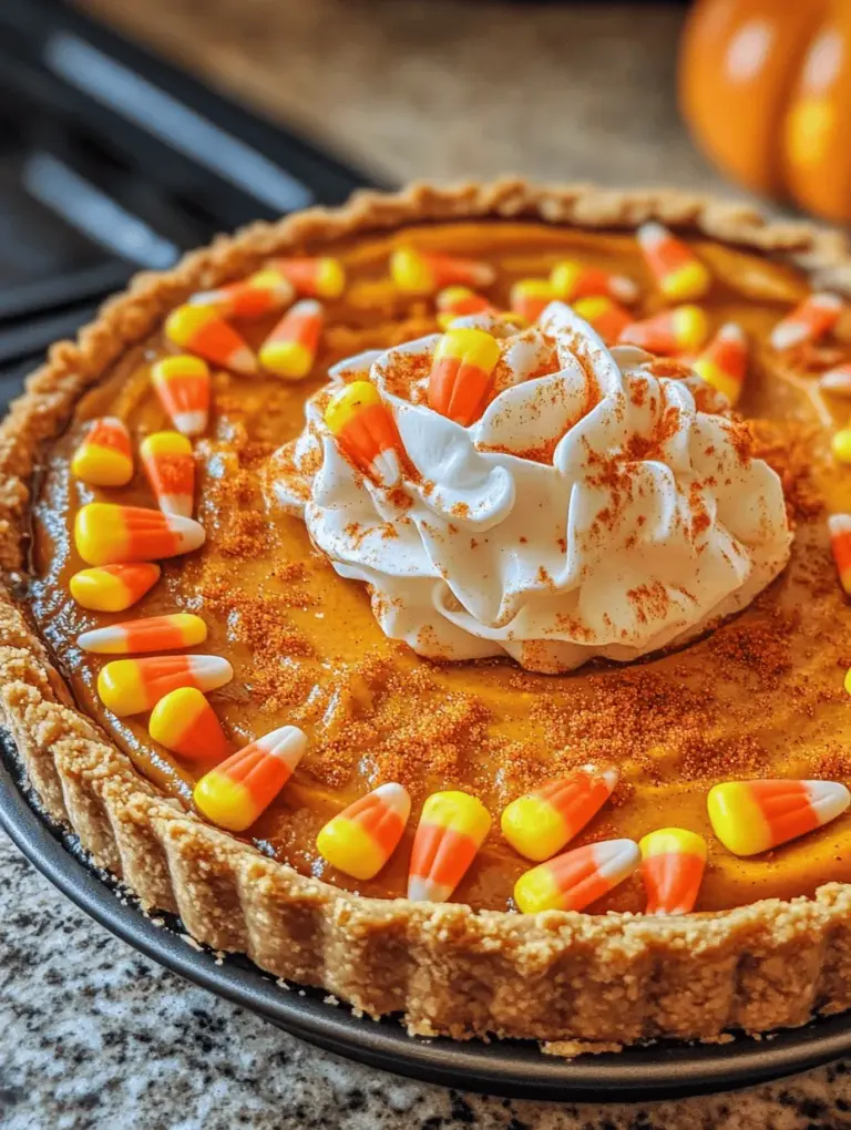 As the leaves begin to change and the air turns crisp, the allure of fall celebrations beckons with a symphony of flavors and colors. One dessert that perfectly encapsulates the spirit of the season is Candy Corn Pie. This whimsical and festive treat effortlessly combines the nostalgic essence of candy corn with rich, seasonal flavors, making it an ideal centerpiece for Halloween gatherings and autumn festivities.