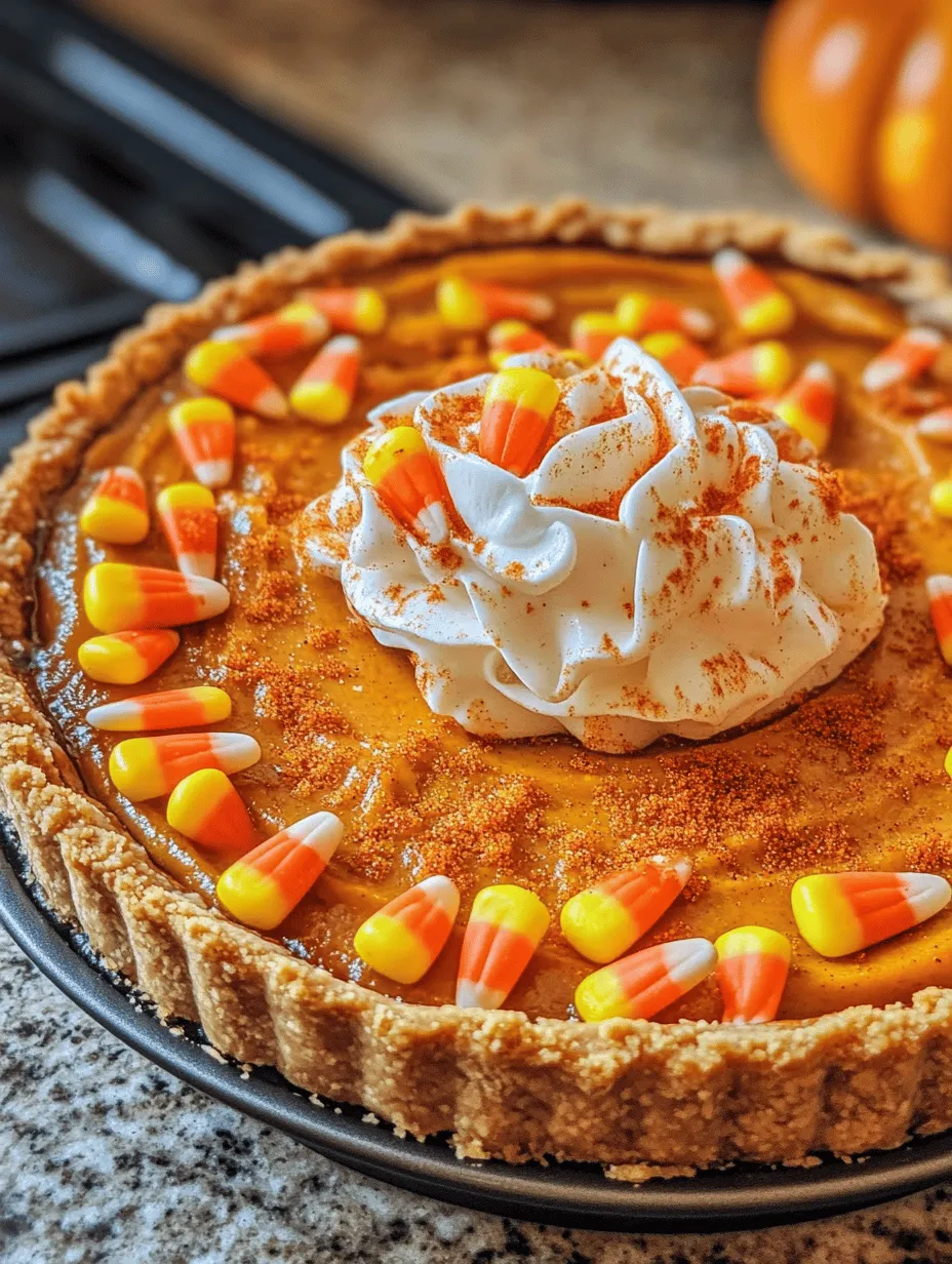 Candy Corn Pie: A Whimsical Autumn Delight