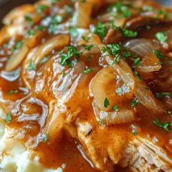 Comforting Crockpot Chicken and Gravy: A Heartwarming Meal for Any Day