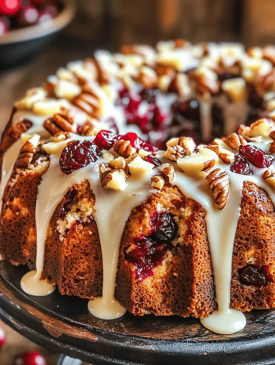 Cranberry Bliss Coffee Cake Recipe