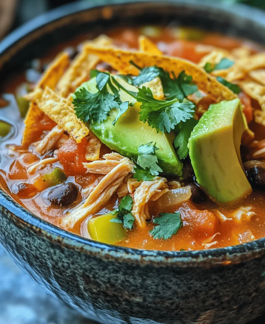 When the temperatures drop and the desire for comfort food sets in, there’s nothing quite as satisfying as a steaming bowl of Hearty Chicken Tortilla Soup. This dish, brimming with flavor, warmth, and a delightful mix of textures, is a staple in many households, providing both nourishment and a sense of home. Whether enjoyed on a chilly evening or served at a gathering with friends and family, Chicken Tortilla Soup embodies the essence of hearty meals that bring people together.