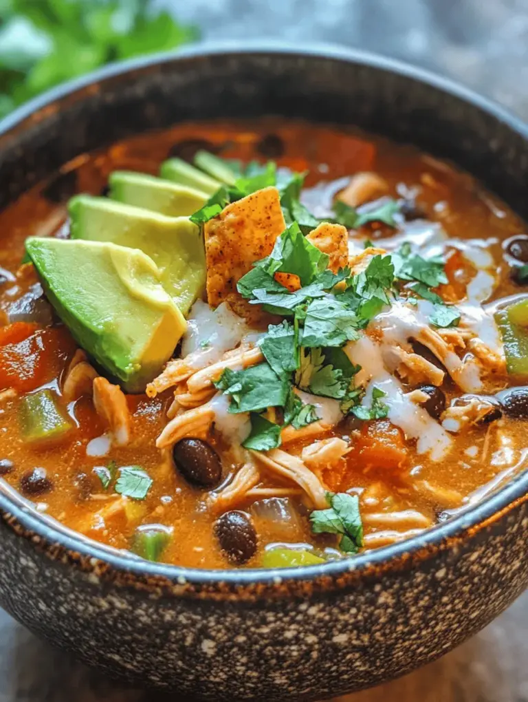 When the temperatures drop and the desire for comfort food sets in, there’s nothing quite as satisfying as a steaming bowl of Hearty Chicken Tortilla Soup. This dish, brimming with flavor, warmth, and a delightful mix of textures, is a staple in many households, providing both nourishment and a sense of home. Whether enjoyed on a chilly evening or served at a gathering with friends and family, Chicken Tortilla Soup embodies the essence of hearty meals that bring people together.