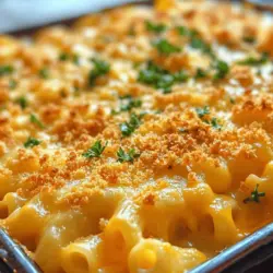 To create the ultimate baked mac and cheese, it’s crucial to understand the roles of each ingredient. This dish comes together with a handful of staples, each contributing to the rich and comforting flavor profile that mac and cheese enthusiasts love.