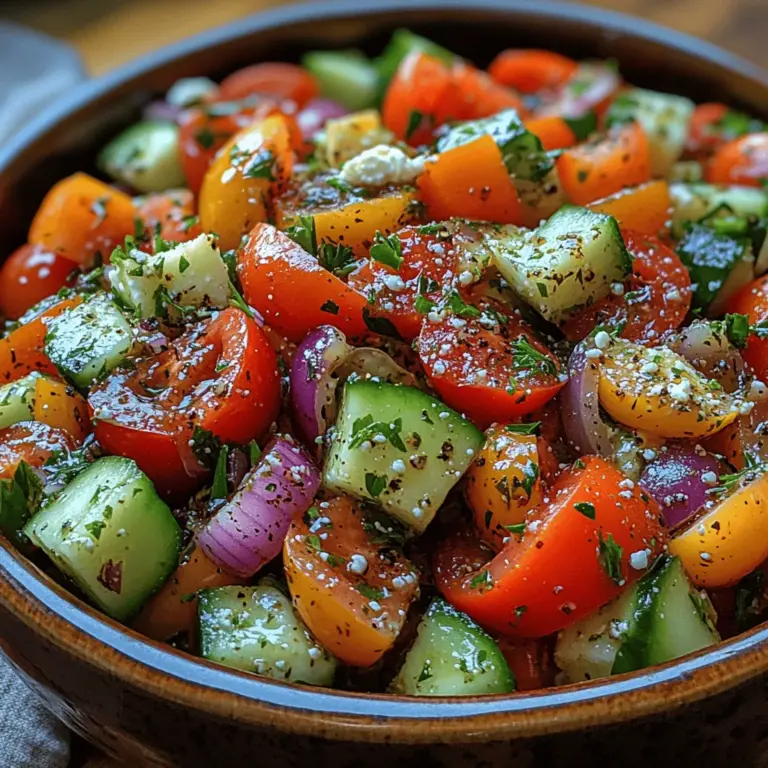 The origins of Greek salad can be traced back to rustic villages in Greece, where farmers would gather fresh produce from their gardens to create this nourishing dish. Traditionally, Greek salad is prepared with ingredients that reflect the local agricultural practices of the region, making it a true representation of the Mediterranean lifestyle. In fact, the simplicity of Greek salad is what makes it so special—it is a celebration of fresh, high-quality ingredients that speak for themselves.