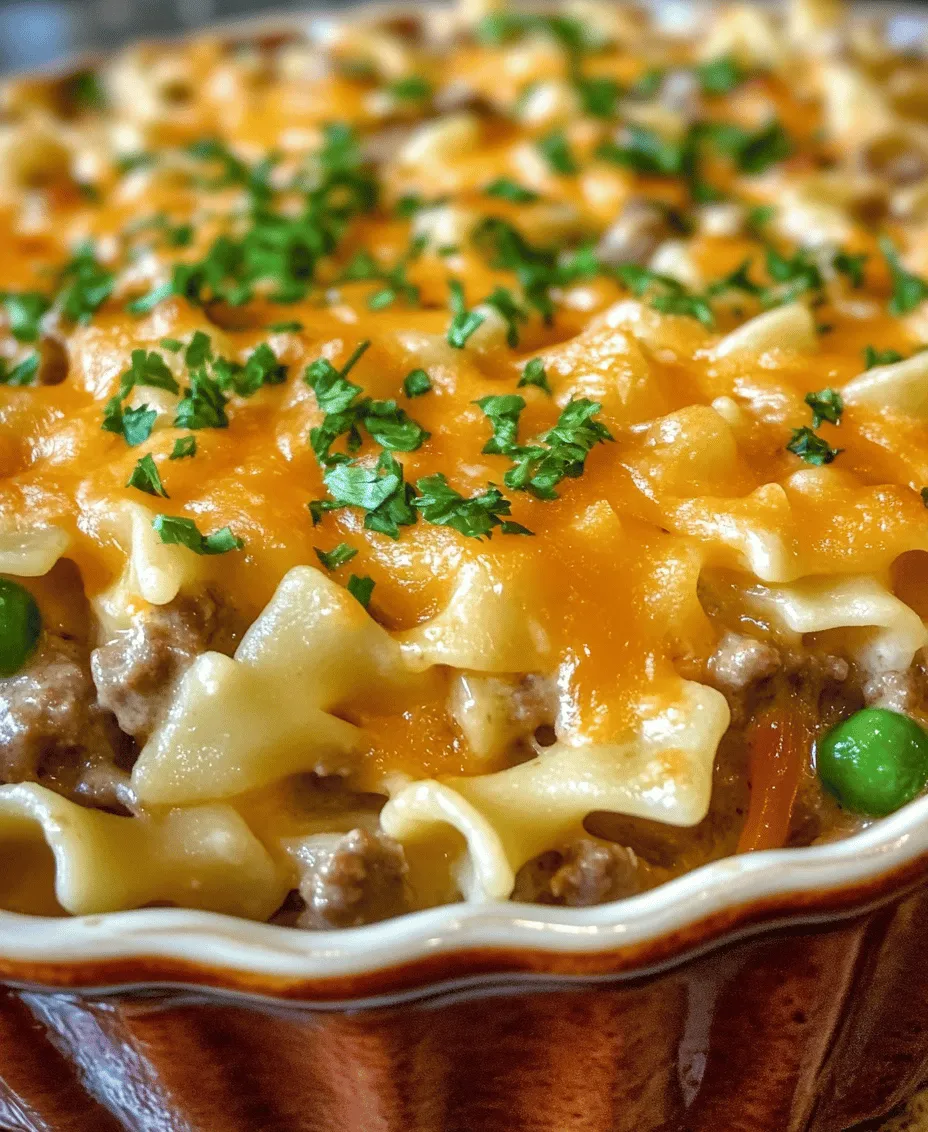 When it comes to comfort food, few dishes can rival the warmth and satisfaction of a creamy casserole. These hearty meals have a special place in many households, often evoking memories of family gatherings, cozy evenings, and the simple joy of sharing a meal together. Among the myriad of casserole recipes out there, the Quick and Easy Creamy Beef Noodle Casserole stands out for its simplicity and flavor, making it an ideal choice for busy weeknights or larger family gatherings.
