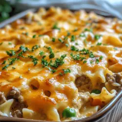 When it comes to comfort food, few dishes can rival the warmth and satisfaction of a creamy casserole. These hearty meals have a special place in many households, often evoking memories of family gatherings, cozy evenings, and the simple joy of sharing a meal together. Among the myriad of casserole recipes out there, the Quick and Easy Creamy Beef Noodle Casserole stands out for its simplicity and flavor, making it an ideal choice for busy weeknights or larger family gatherings.