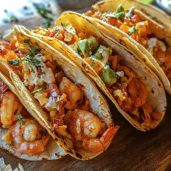 What makes Shrimp Fiesta Tacos particularly appealing is their ability to cater to diverse tastes and dietary needs. They can be easily customized to suit individual preferences, whether you prefer a spicy kick or a mild flavor profile. The versatility of shrimp tacos extends beyond just ingredients; they are suitable for various occasions, from taco nights to summer barbecues, and even beach picnics.