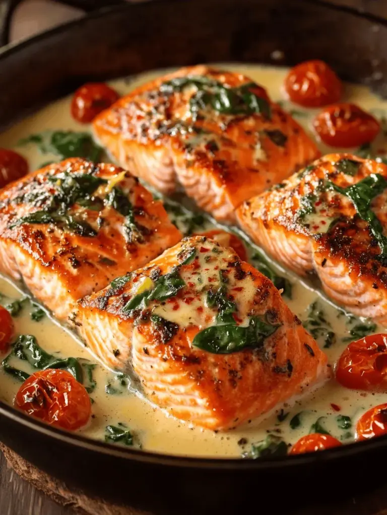 If you are on the lookout for a dish that embodies romance, flavor, and simplicity, look no further than the Irresistible Tuscan Marry Me Salmon. This delightful recipe draws inspiration from the rich and robust traditions of Tuscan cuisine, known for its emphasis on fresh, high-quality ingredients and harmonious flavors. Whether you're planning a special dinner date or simply wish to impress your family with a hearty meal, this one-pan wonder promises to deliver a culinary experience that tantalizes the taste buds and warms the heart.
