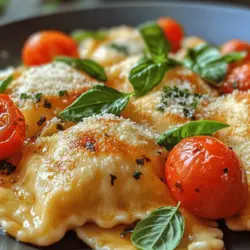 In the bustling rhythm of modern life, finding time to prepare a home-cooked meal can often feel like a daunting task. This is where the concept of easy weeknight dinners comes into play. These meals are designed to be quick and satisfying without sacrificing flavor or quality. One shining example is the Easy Weeknight Creamy Tuscan Ravioli. This dish is a perfect balance of convenience and indulgence, making it an ideal choice for those busy evenings when you want to treat yourself and your family to something special without spending hours in the kitchen.