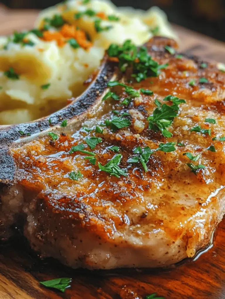 If you're on the lookout for a quick and satisfying dish that can elevate your weeknight dinner, look no further than Crispy Garlic Parmesan Pork Chops. This recipe combines the irresistible crunch of a perfectly breaded chop with the savory depth of garlic and the rich, nutty flavor of Parmesan cheese. Each bite is a harmonious blend of textures and tastes, making this dish a favorite among families and food enthusiasts alike.