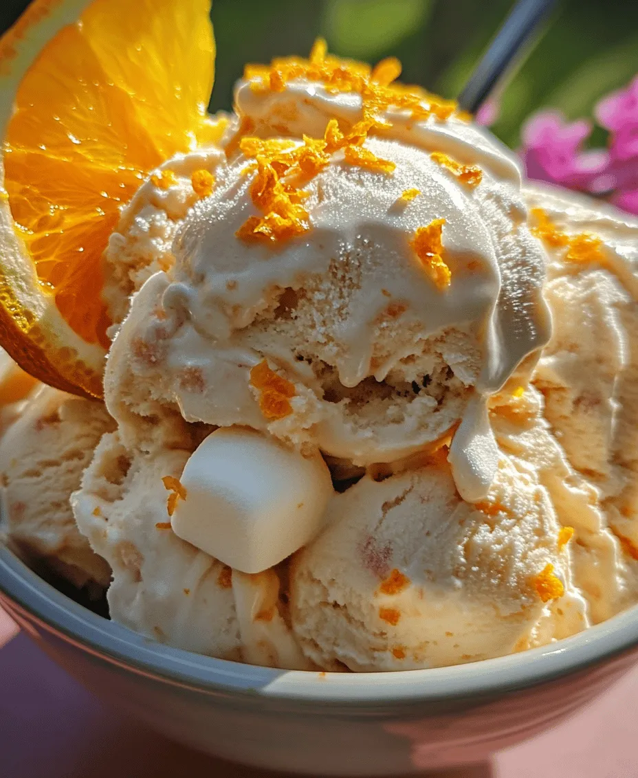 There's something undeniably enchanting about homemade ice cream, especially when it comes to flavors that evoke fond memories of childhood. Among these nostalgic treats, orange creamsicles stand out with their vibrant citrus flavor and creamy texture. The mere thought of biting into a frozen treat that perfectly balances the sweetness of orange with a rich creamy base can transport anyone to sunny summer days spent lounging by the pool or enjoying a picnic in the park.