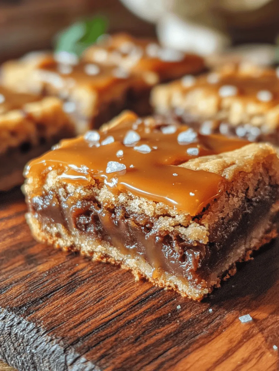 Indulge in Decadence: Salted Caramel Chocolate Sugar Cookie Bars Recipe