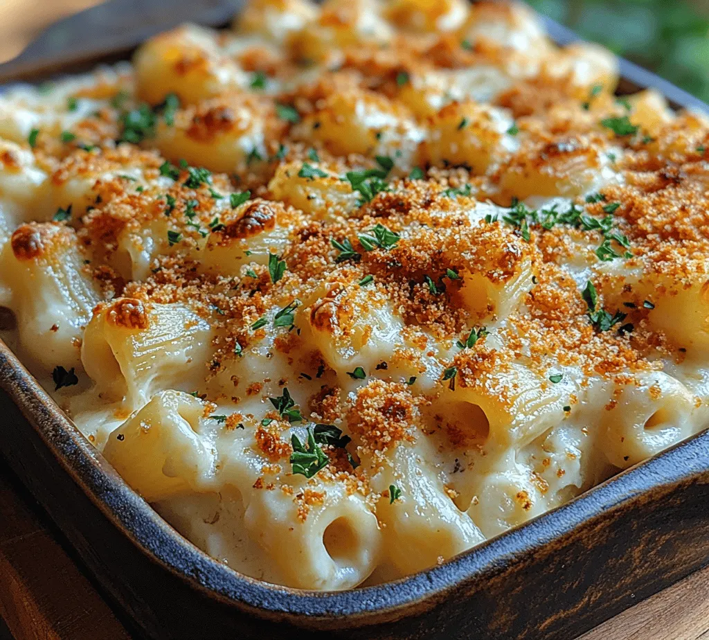 Macaroni and cheese is more than just a dish; it’s a culinary hug that wraps you in warmth and nostalgia. This iconic comfort food has graced dining tables across generations, serving as both a quick weeknight meal and a cherished family tradition during holidays and gatherings. The creamy, cheesy, and slightly crispy dish evokes fond memories of childhood and brings families together to share good times. Today, we are excited to elevate this beloved classic with a unique twist: Cheesy Dreams Baked Mac & Cheese.