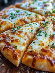 Homemade pizza has surged in popularity over recent years, becoming a beloved culinary adventure for families and foodies alike. The allure of crafting a perfect pie in your own kitchen is irresistible, especially when you can customize it to suit your tastes and preferences. Among the myriad of pizza varieties, Garlic Parmesan Pizza stands out as a delectable option that combines simplicity with rich flavor. This recipe promises an experience that tantalizes the taste buds while being quick and easy to prepare, making it an ideal choice for busy weeknights or casual gatherings.