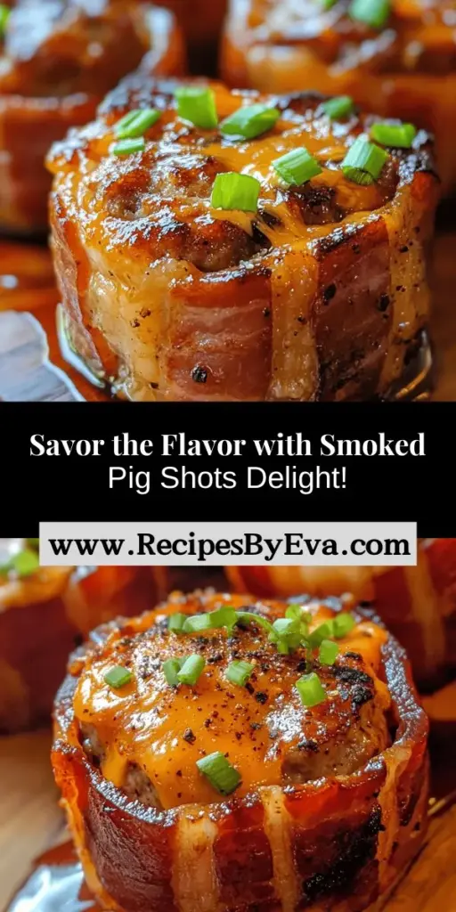 Elevate your barbecue skills with Smoked Pig Shots Delight, a delicious combination of bacon, savory Italian sausage, and creamy cheeses, all wrapped in a smoky layer of flavor. These bite-sized treats are perfect for any gathering or casual dinner, making them an unforgettable appetizer. Discover the origins of pig shots, learn about key ingredients, and follow step-by-step instructions to create this crowd-pleasing dish that your family and friends will love. Get ready to wow your guests!