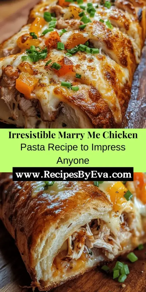 Discover the magical flavors of Marry Me Chicken Pasta, a dish that's become a favorite among food lovers everywhere. This creamy and comforting recipe combines succulent chicken, fresh cherry tomatoes, and rich heavy cream, making it perfect for romantic dinners or cozy nights in. Get ready to impress your loved ones with this culinary love story! Try it today and see why it might just lead to a proposal. #MarryMeChickenPasta #ComfortFood #PastaLovers #RecipeIdeas #FoodieDelight