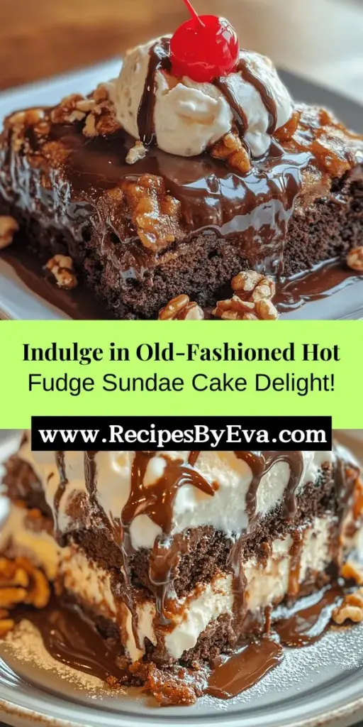 Indulge in the nostalgic delight of an Old-Fashioned Hot Fudge Sundae Cake, a perfect blend of moist chocolate cake with a luscious molten fudge center. This simple yet delightful recipe will fill your kitchen with the comforting aroma of fresh-baked chocolate goodness, making it ideal for any celebration or cozy night in. Enjoy it warm with a scoop of vanilla ice cream and your favorite toppings for a truly satisfying treat that sweetens family gatherings and special moments alike.