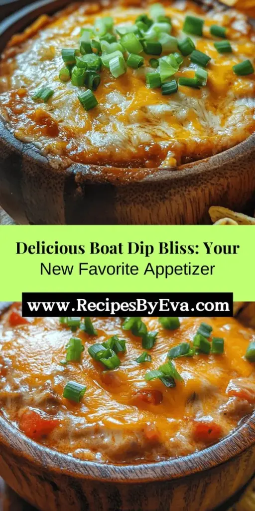 Elevate your appetizer game with Boat Dip Bliss, a creamy and zesty dip that's perfect for any gathering! This easy recipe combines cream cheese, sour cream, and Rotel tomatoes with ranch dressing mix for a flavor explosion that will delight your guests. Customize it with crispy bacon or fresh herbs for extra flair. Serve it with crunchy chips or fresh veggies, and watch it become the highlight of your next party or cozy night in!